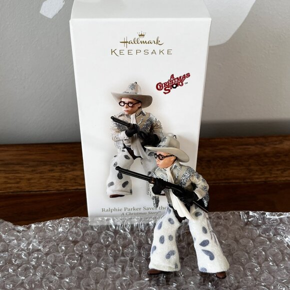 Like New Hallmark Ornament "Ralphie Parker Saves the Day" A Christmas Story 2007 - Picture 1 of 14